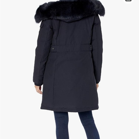 1 MADISON NAVY PARKA COAT. - Picture 2 of 7